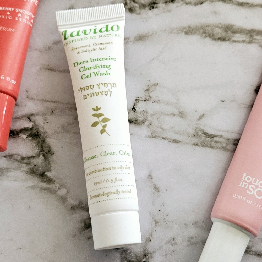LAVIDO INSPIRED BY NATURE THERA INTENSIVE CLARIFYING GEL MASK MINI 15mL!